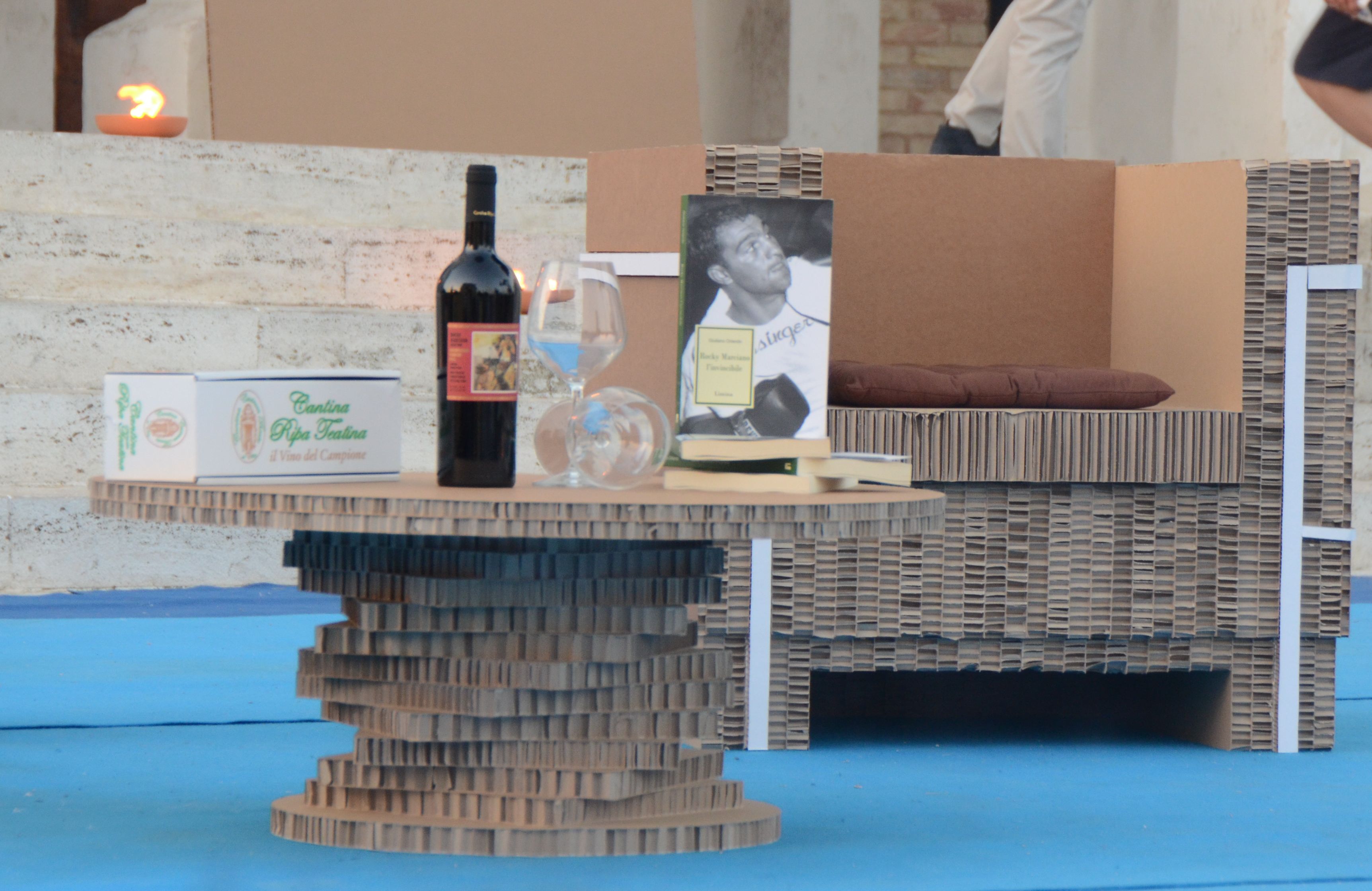 Un particolare dell'allestimento